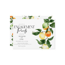 citrusvruchten | Uitnodigingen van de Verlovingsgr