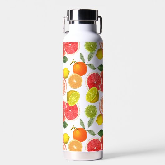 Citrusvruchten Waterfles (Voorkant)