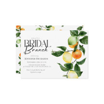 citrusvruchten | Waterverf bruidsbrunch