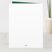 Citrusvruchten zomerverjaardag kaart (Achterkant)