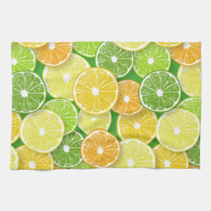 Citrusvruchtenmoes, pop art. 3 theedoek