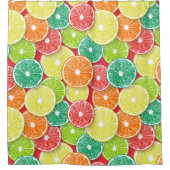 Citrusvruchtenmoten pop art. 2 douchegordijn (Voorkant)