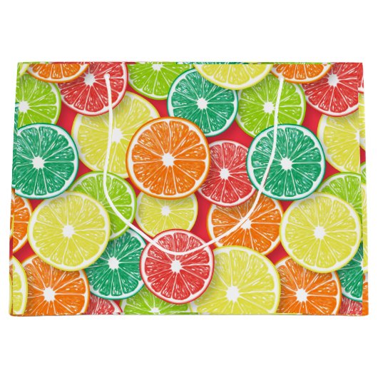 Citrusvruchtenmoten pop art. 2 groot cadeauzakje (Voorkant)
