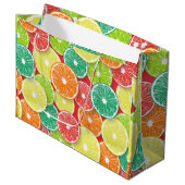 Citrusvruchtenmoten pop art. 2 groot cadeauzakje (Voorkant Gekanteld)