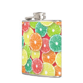 Citrusvruchtenmoten pop art. 2 heupfles (Links)