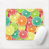 Citrusvruchtenmoten pop art. 2 muismat (Met muis)