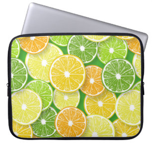 Citrusvruchtenmoten pop art. 3 laptop sleeve