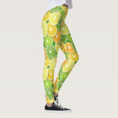 Citrusvruchtenmoten pop art. 3 leggings (Rechts)