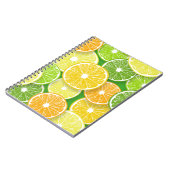 Citrusvruchtenmoten pop art. 3 notitieboek (Linkerzijde)