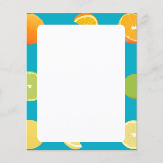 citrusvruchtenpapier (Voorkant)