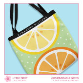  citrusvruchtenpatroon tote bag