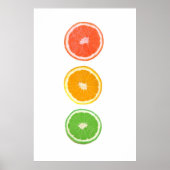 citrusvruchtensap poster (Voorkant)
