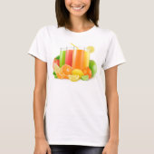 Citrusvruchtensappen T-shirt (Voorkant)