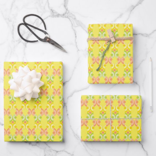 Citruswrapppapier Inpakpapier Vel (Voorkant)