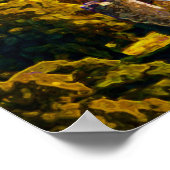 Citta Alta in Bergamo, Italië Poster (Hoek)