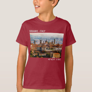 Citta Alta in Bergamo, Italië T-shirt