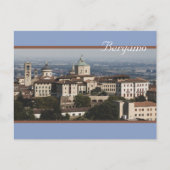 Città Alta Panorama, Bergamo, Italië Briefkaart (Voorkant)