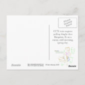 CITX-motoren in het voorjaar Briefkaart (Achterkant)