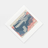 City Abstract papier Napkins Servet (Hoek)