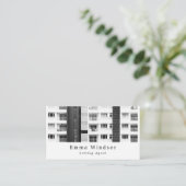 City Apartments, makelaar, makelaar Visitekaartje (Staand voorkant)