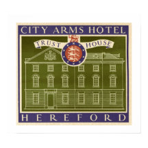  City Arms Hotel Travel Poster