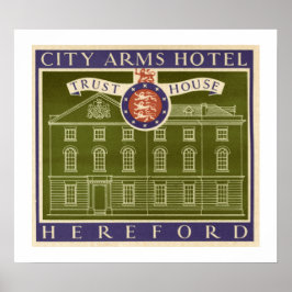  City Arms Hotel Travel Poster