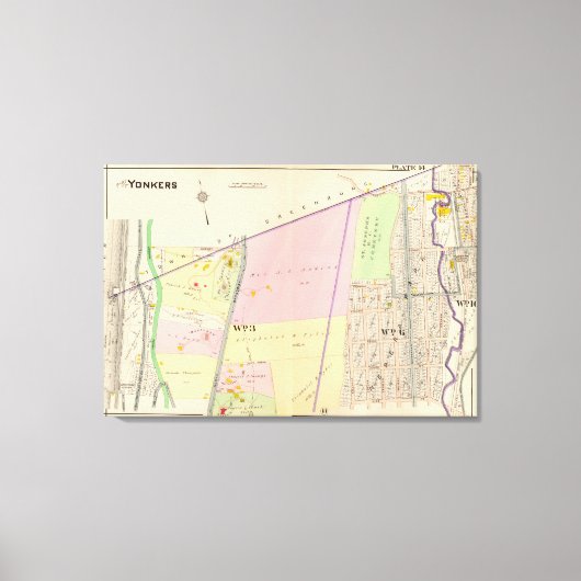 City Atlas Canvas Afdruk (Voorkant)