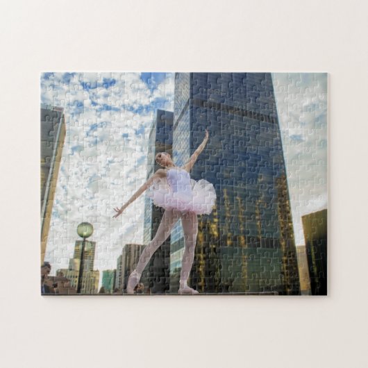 City Ballerina Puzzle Legpuzzel (Horizontaal)