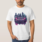 City Beats: Pulse of the Night T-shirt (Voorkant)