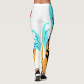 City Beer Drip T-shirt yoga legging (Achterkant)