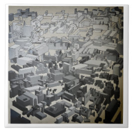 City Block Onderzetter Tegeltje