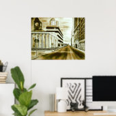 City Block Poster (Thuiskantoor)