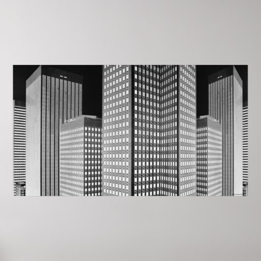 City Blocks Poster (Voorkant)