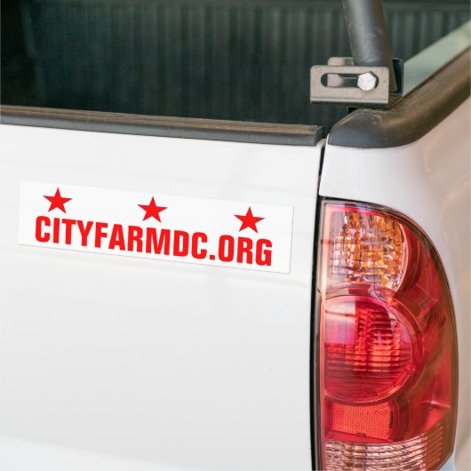 City Boerderij DC Bumpersticker (Op Truck)
