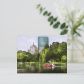 City - Boston Ma - Boston public garden Briefkaart (Staand voorkant)