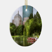 City - Boston Ma - Boston public garden Keramisch Ornament (Rechts)