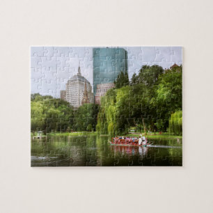 City - Boston Ma - Boston public garden Legpuzzel