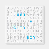City Boy Magnet (Voorkant)