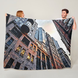 City Brick Majesty Fleece Deken