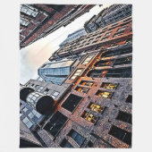 City Brick Majesty Fleece Deken (Voorkant)