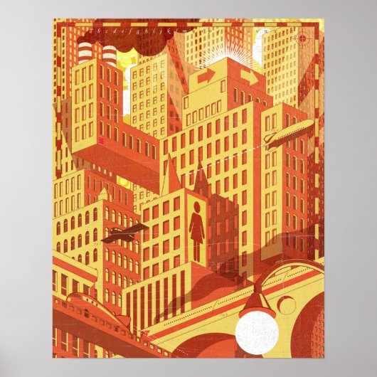 City Bridge Poster (Voorkant)