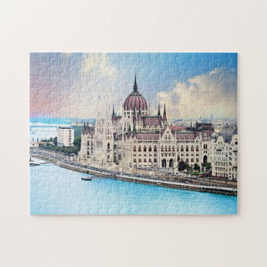 City Budapest hoofdstad Jigzaag Puzzle Legpuzzel (Horizontaal)