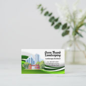 City Buildings | Residential Homes | Landscape Visitekaartje (Staand voorkant)