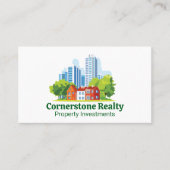 City Buildings | Residential Neighborhood Visitekaartje (Voorkant)