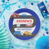 City Cars verjaardagscadeau-borden Papieren Bordje (Feest)