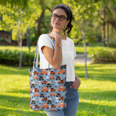 City cartoon auto's tote bag