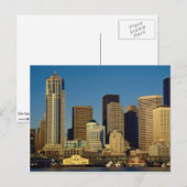 City Center Skyline, Seattle, Washington, VS, Briefkaart (Voorkant / Achterkant)