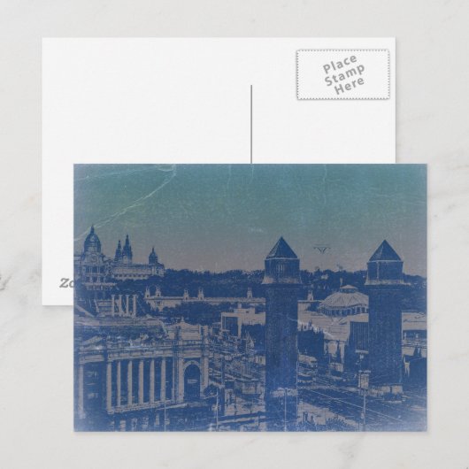 City Center Square Briefkaart (Voorkant / Achterkant)