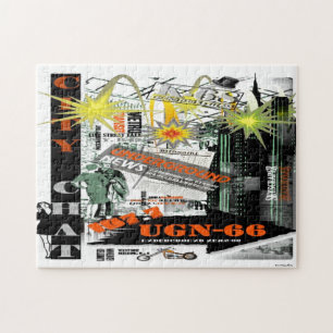 City Chat Puzzle Legpuzzel