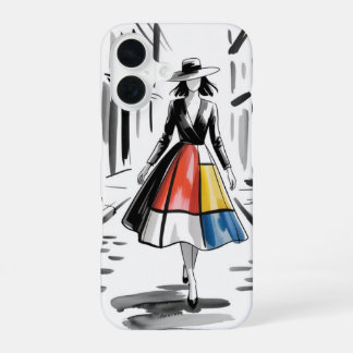 City Chic Kunst iPhone 16 Hoesje